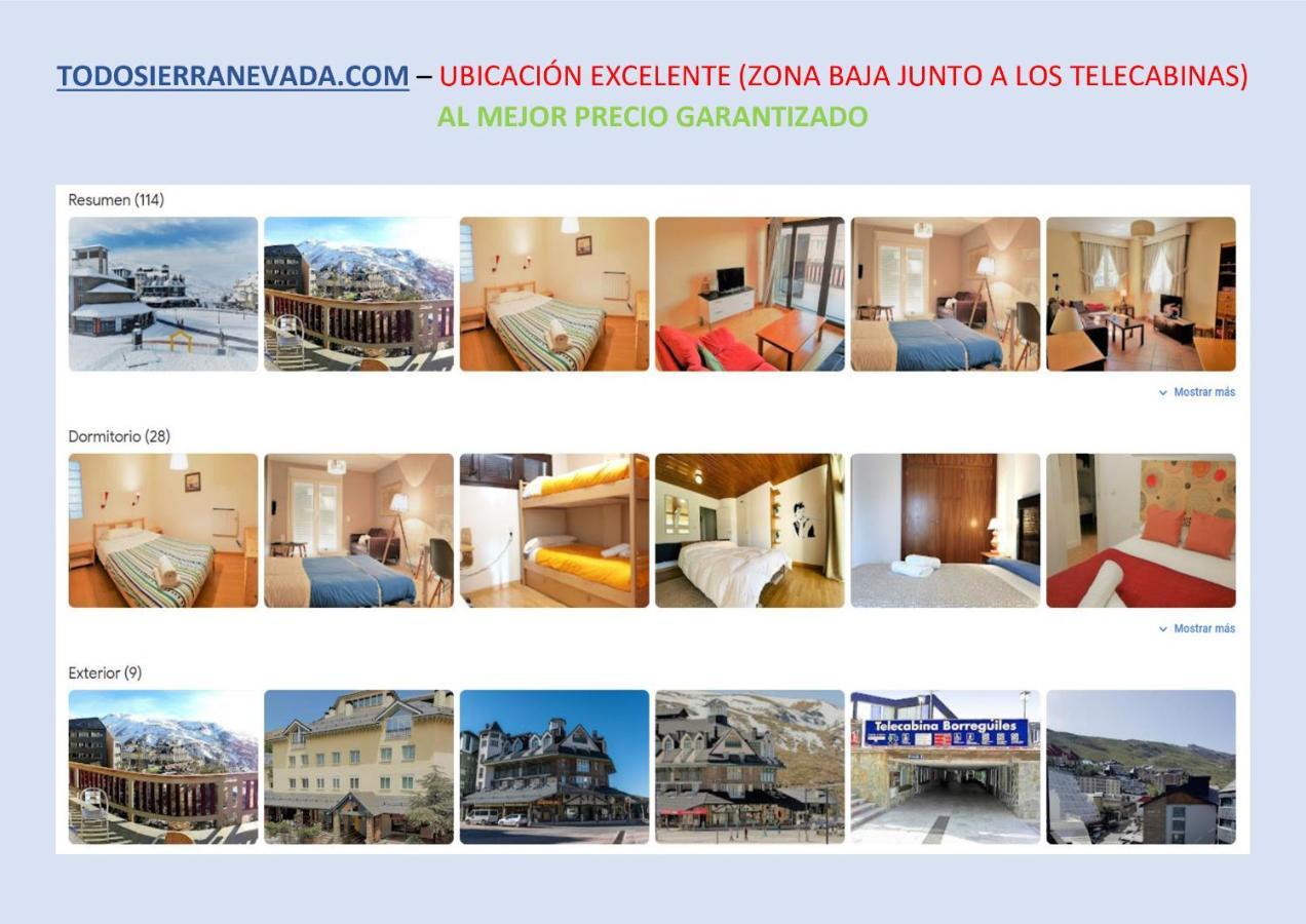 Ski Plaza Sierra Nevada & Zona Baja 外观 照片
