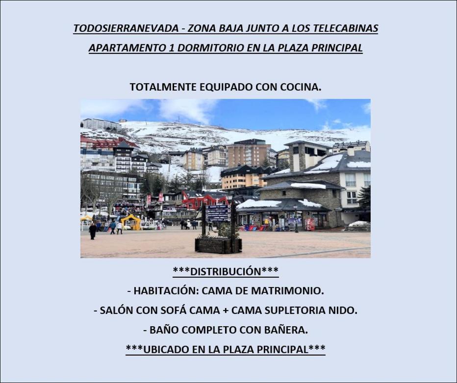 Ski Plaza Sierra Nevada & Zona Baja 外观 照片