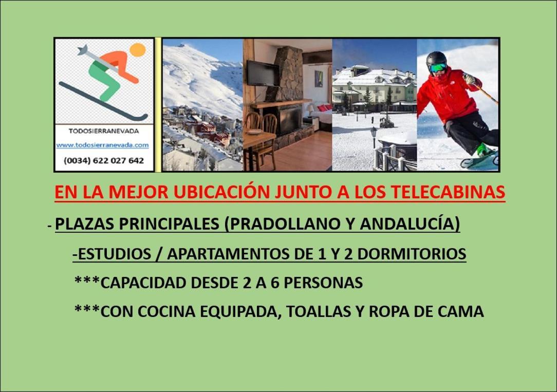 Ski Plaza Sierra Nevada & Zona Baja 外观 照片